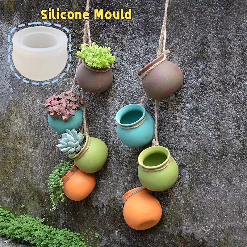 Candle Mold Silicone - Siliconen bloempotvormen, harsvormen, epoxyvormen, geurkaarsvormen, kleine