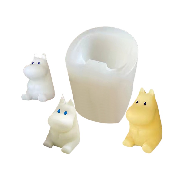 Candle Mold Silicone - Hot Cute Anime Moomin Series Siliconen