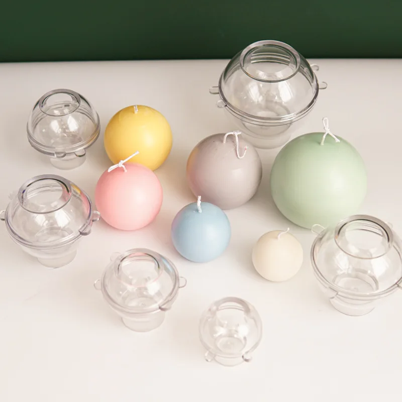 Candle Making Kit - 5-8 cm bolvormige kaars plastic mal