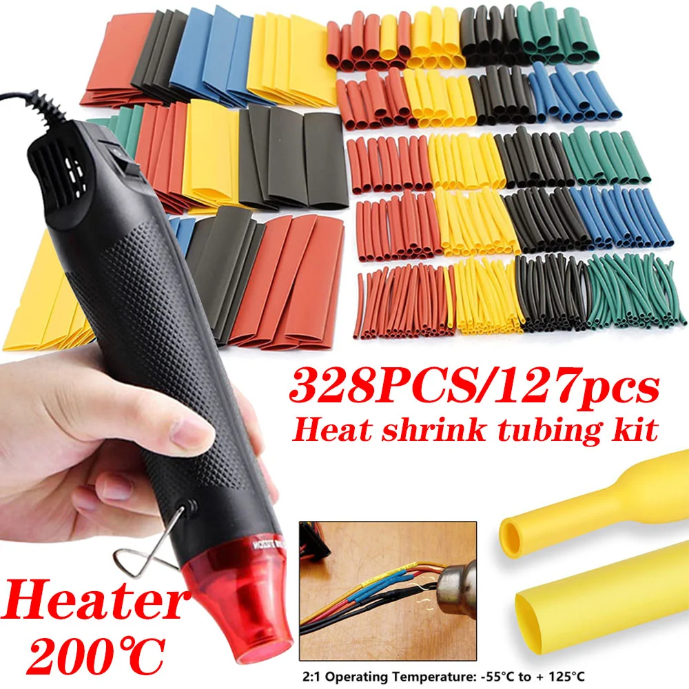 580/530/127PCS Krimpkousset 2: - Heat Gun Embossing recensie en prijs