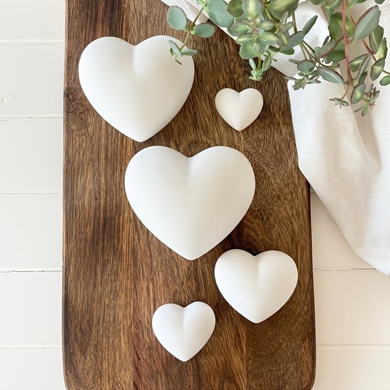 5 stuks hartvormige gipskaars  - Candle Mold Silicone recensie en prijs