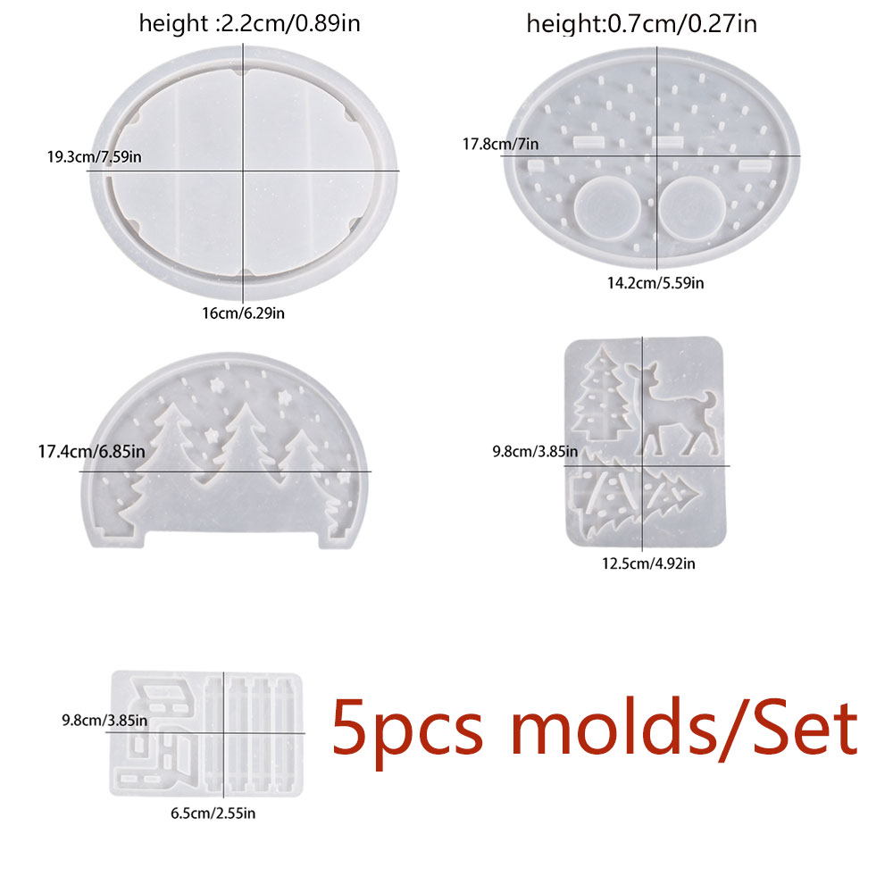 Kerst-Eland Theelicht Houder S - Candle Mold Silicone recensie en prijs