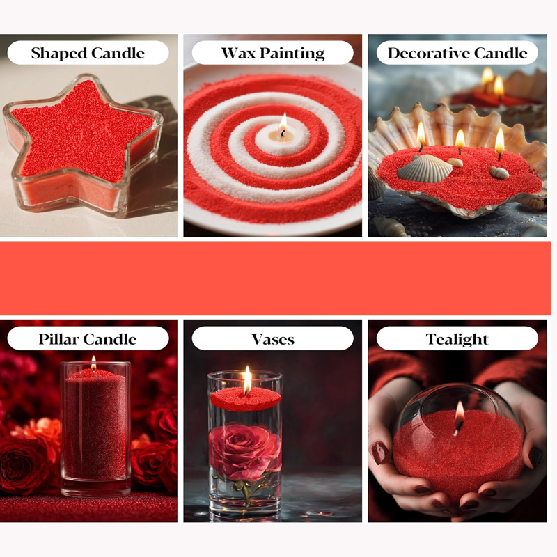 100G groen wit rood zand parel - Candle Making Kit recensie en prijs