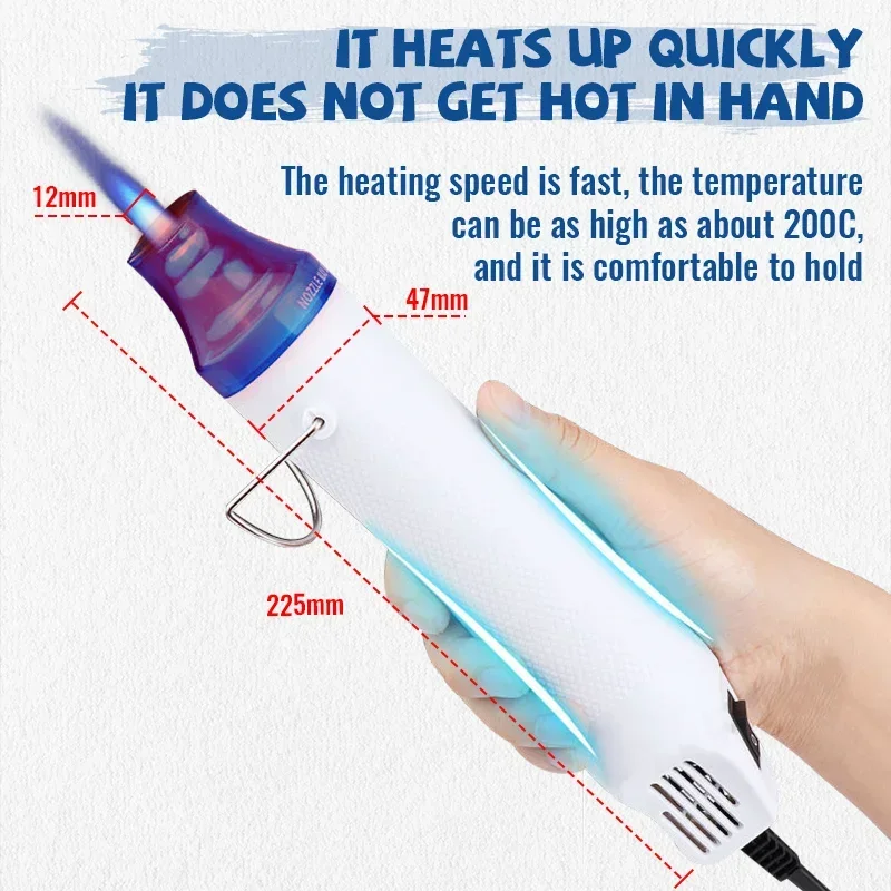 Heteluchtpistool 300W 220V Lic - Heat Gun Embossing recensie en prijs