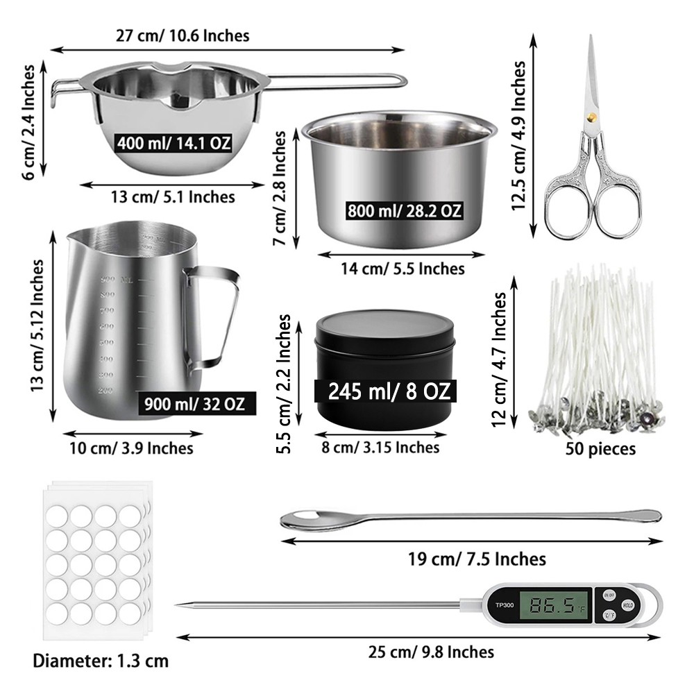 Glintmos DIY kaarsenmaakset me - Candle Making Kit recensie en prijs