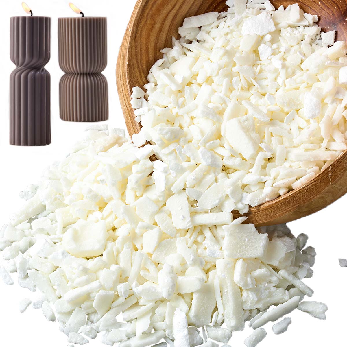 1 pond zuiver witte sojawas vo - Candle Making Material recensie en prijs