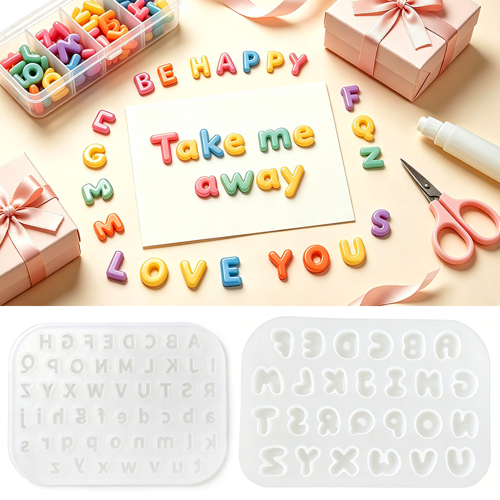 2 stuks mini letter siliconen  - Candle Making Kit recensie en prijs