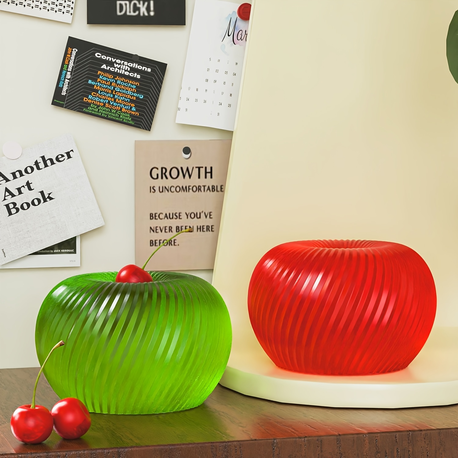 Een trendy rode appelvormige s - Candle Mold Silicone recensie en prijs
