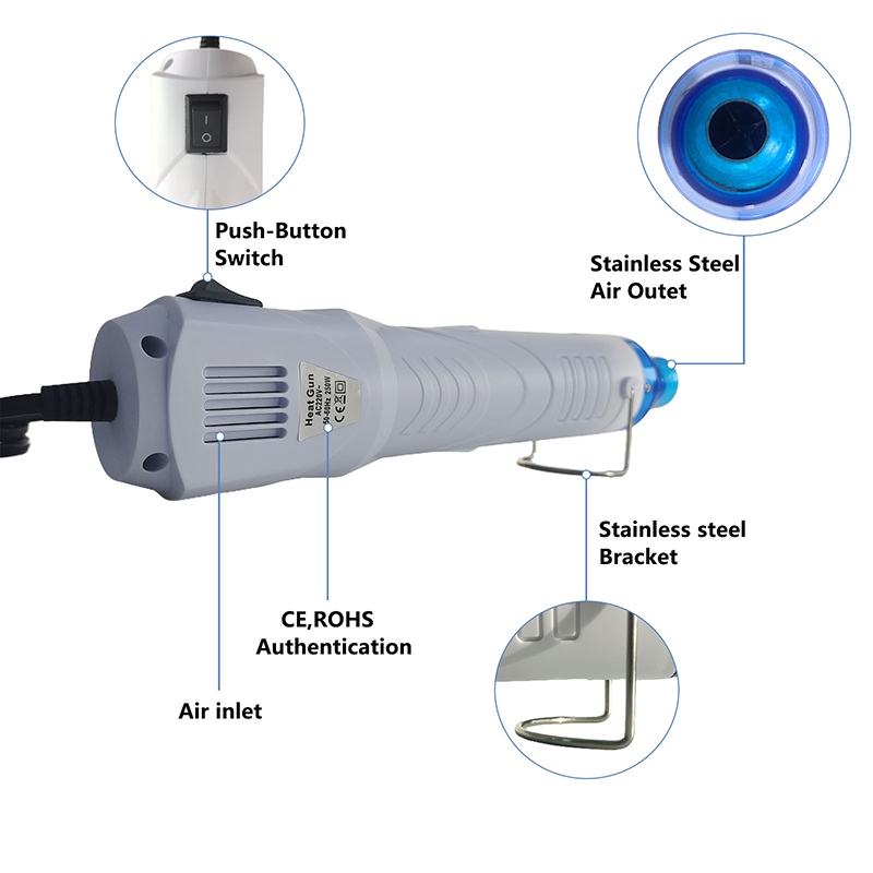 220V WARMTE PISTOOL Heteluchtp - Heat Gun Embossing recensie en prijs